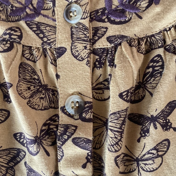 Kate Quinn embroidered bamboo tunic top, size 6, new with tags - Picture 5 of 10